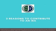 3 Reasons to Contribute to an IRA 